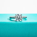 VVS1 D Color 2CT/3CT Moissanite Engagement Ring