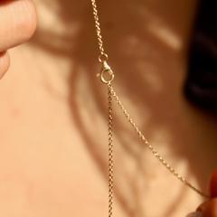 Trillion Cut Diamond Solitaire Pendant Necklace | Minimalist Triangular Pendent